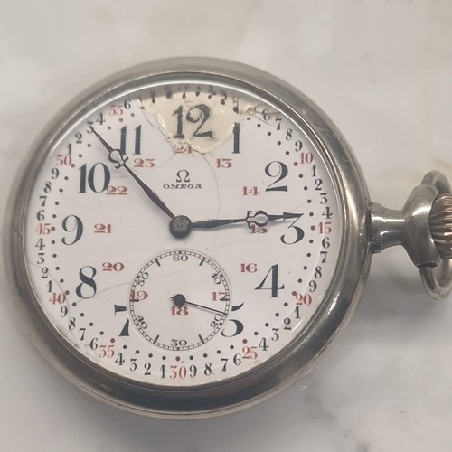 Omega vintage pocket watch - vintage,