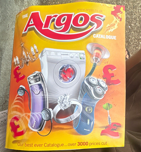 Argos catalogue illustrated - argos,