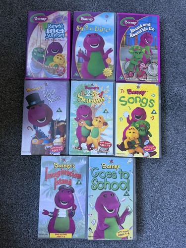 Barney the big purple dinosaur - big,