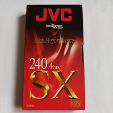 JVC E-240 SX VHS Blank Video Cassette Tape High Performance- 4 Hours - (NEW)