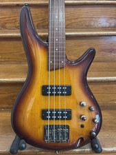 Ibanez SR370EF-BBT Fretless Bass Guitar, Brown Burst