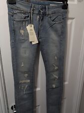 G-Star Raw Womens Lynn Mid Skinny Lt Aged Restored 103 Blue Jeans W28 L32