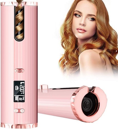 Wireless auto curling - iron, usb