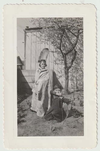 Vintage snapshot kids in - vintage, snapshot: