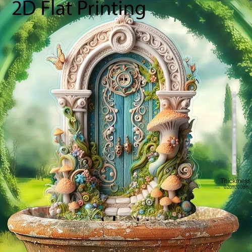 Enchanted fairy door garden - enchanted,