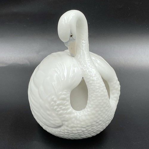 Lladro swan ball figurine - swan,