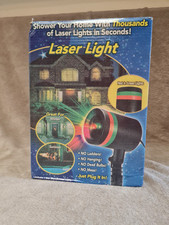 Laser Light HomeLED Moving Laser Projector Party Outdoor Landscape Lamp UK