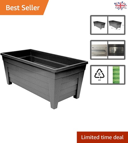 Stylish hollow ebony pot - hollow, cm