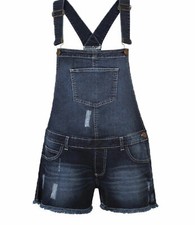 Womens Ladies Denim Dungaree