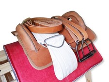 Kids Leather Treeless Saddle