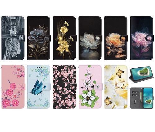 Flower butterfly cat phone - flower,