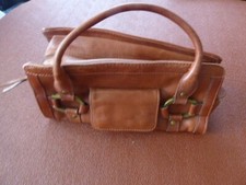 Faith small Tan leather handbag used