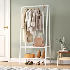 Heavy duty metal clothes rail - metal,