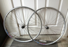 Ritchey OCR Rock Comp 26" Wheels Front & Rear QR Silver Retro MTB Rim Brake