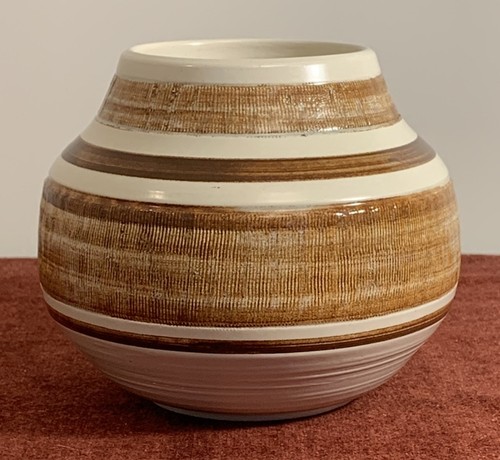 Newport pottery vase - pottery,