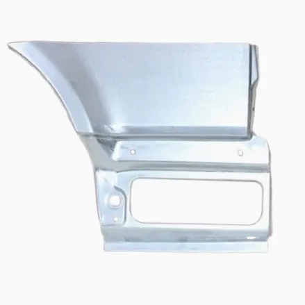 Rear wheel arch section - rear,
