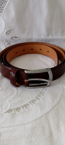 100 leather brown belt by - 100%,