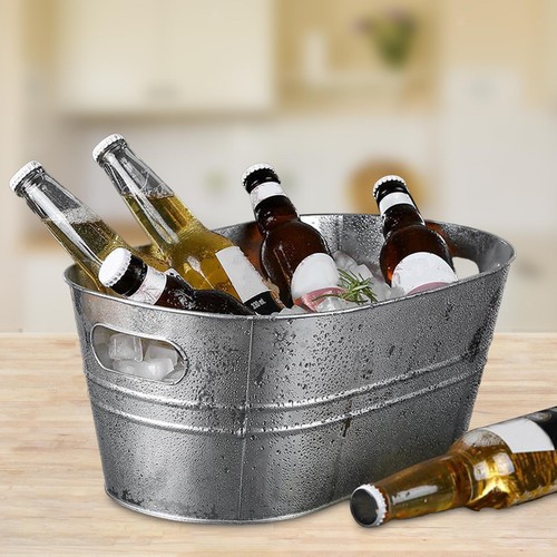 Ice bucket portable rustic - portable,