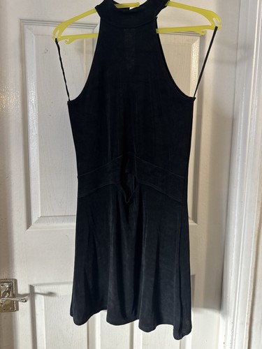 Womens black lycra - dress, size