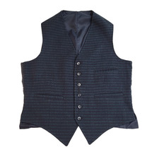 Vintage 80s Waistcoat Green