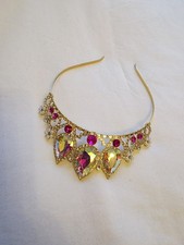 Girls Gold Rhinestone and