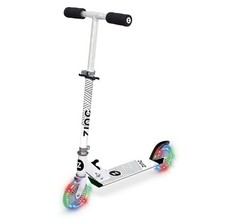 Zinc Two Wheeled Rider Kids Scooter for Ages 3+ – Folding 2-Wheel Kick Scooter