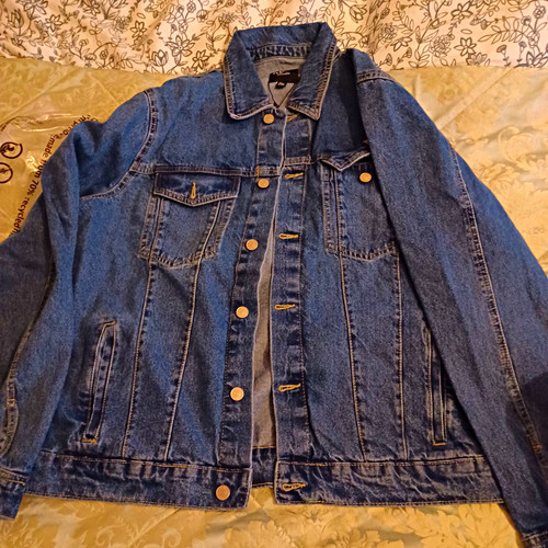Boohooman blue denim jean - blue,