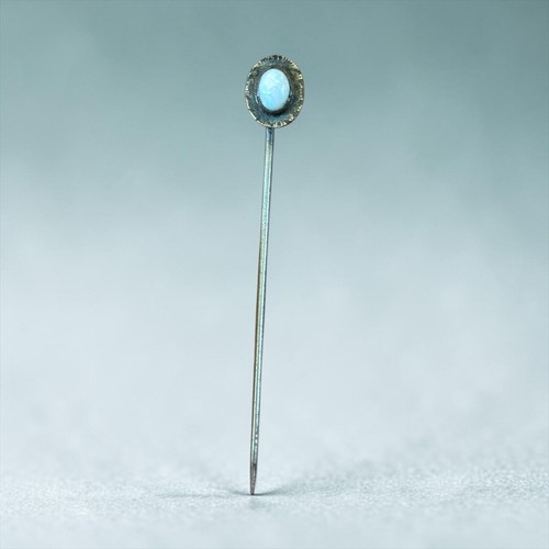 Victorian opaline stick pin - stick,