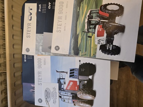 Steyr tractor brochures - steyr,