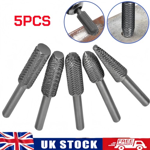 5pcs carbon steel rotary - steel,
