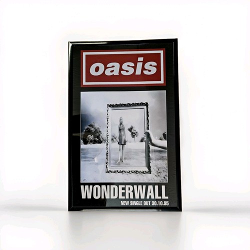 Oasis wonderwall 1995 framed - 1995,