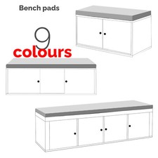 Ikea kallax bench pads - kallax, shelf