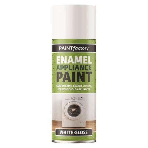 White gloss 400ml enamel spray - gloss,