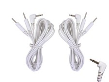 Male Tens Electrode Leads 2.5mm for Tens Machines (one pair)