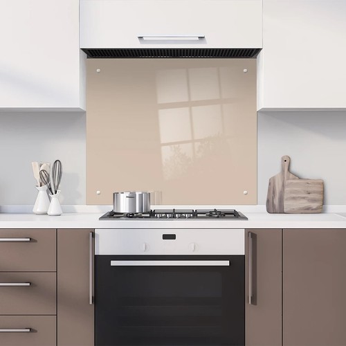 Coloured glass splashback - coloured,