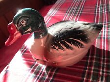 Ceramic glazed duck egg holder