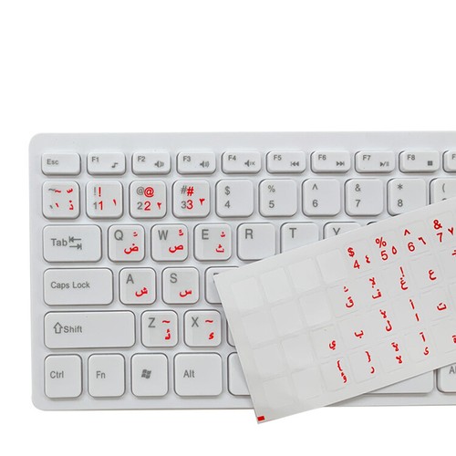 Transparent keyboard stickers - transparent,