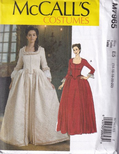 Mccalls 7965 costume sewing - mccalls,