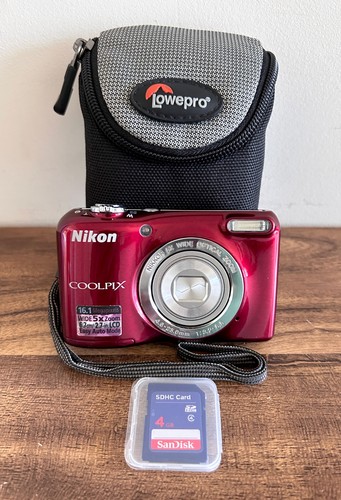 Nikon coolpix l27 red digital - red,