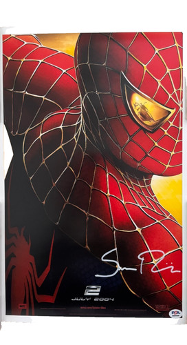 Sam raimi signed - sam, spider-man