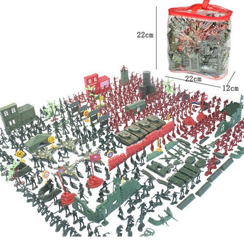 330pcs plastic miniature army - miniature,