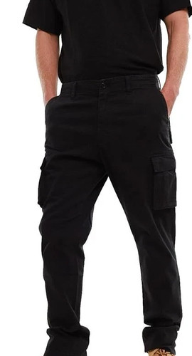 Men stretch cargo chino - stretch,