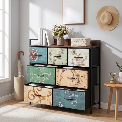 Fabric chest drawers - chest, of