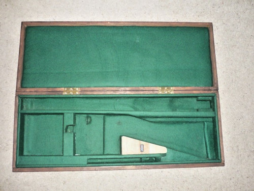 Vintage wooden shotgun case - vintage,