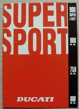 DUCATI Super Sport Motorcycles