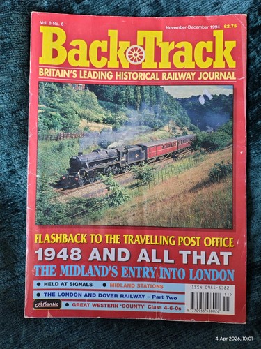 Back track railway magazine - back,