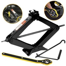 Heavy Duty 3.0Ton Car Lift kit Scissor Jack Extendable Wheel Wrench Brace Socket