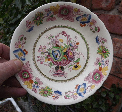 Vintage mason pottery open - mason's,