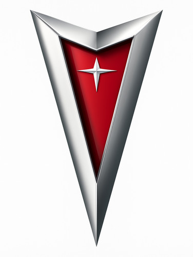 Pontiac red and silver emblem