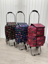 31L Foldaway 2 Wheels Shopper Grocery Shopping Trolley Luggage Carrier Bag Case